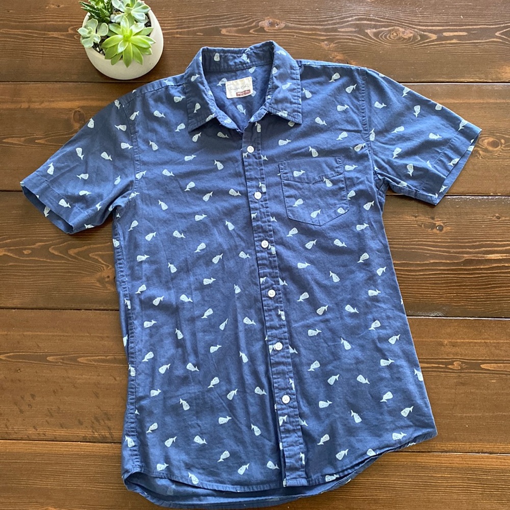 Boys short sleeve Sovereign Code button down